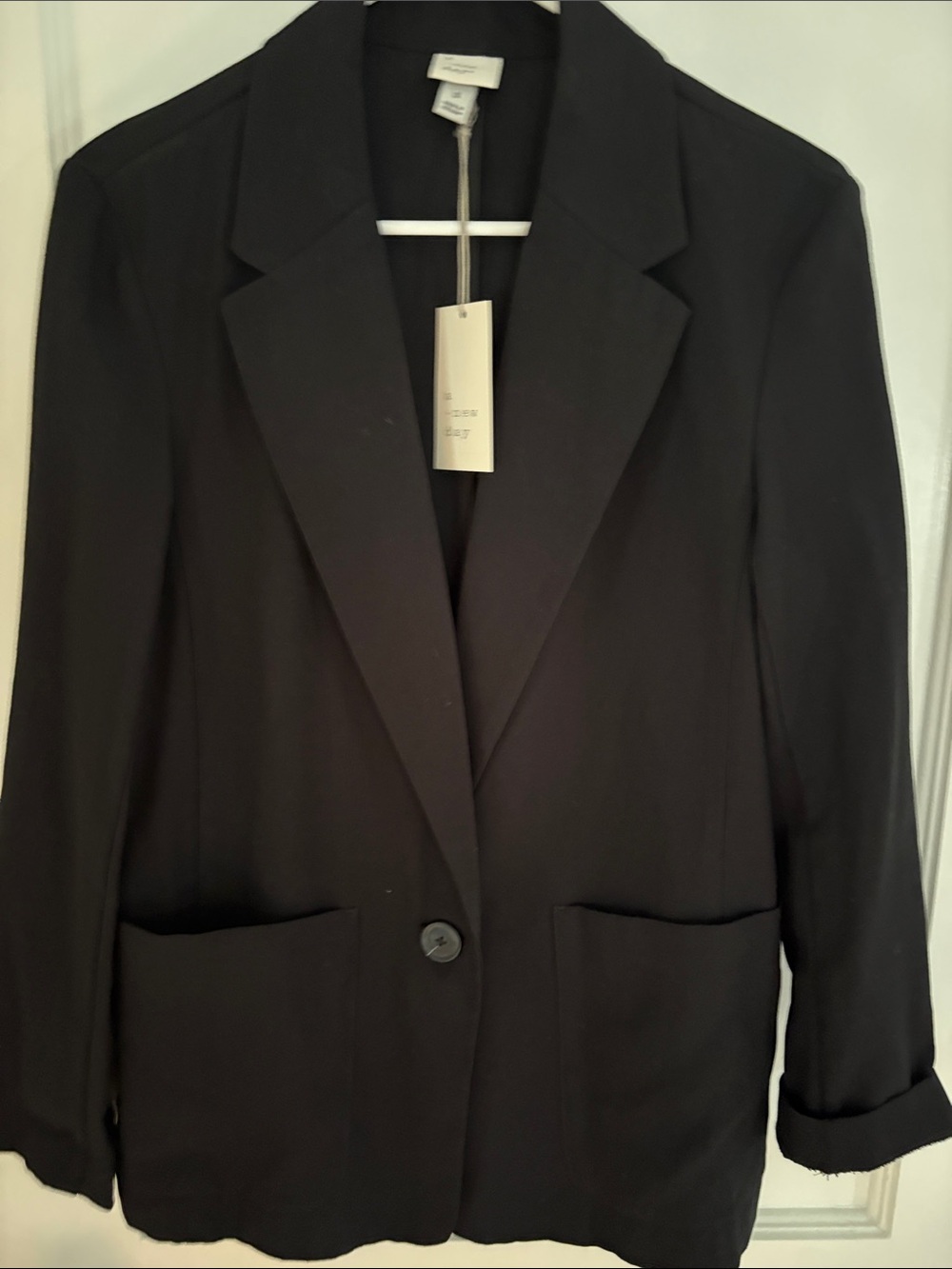 a new day Black Single-Button Women's Blazer